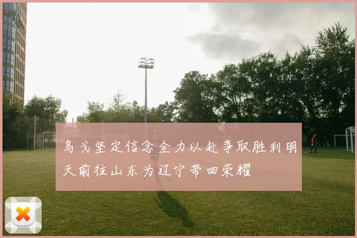 乌戈坚定信念全力以赴争取胜利明天前往山东为辽宁带回荣耀